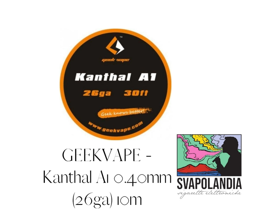 GEEKVAPE - Kanthal A1 0.40mm (26ga) 10m