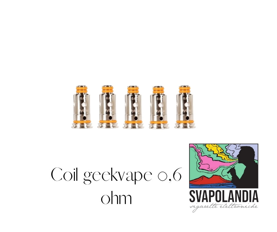 Resistenza-Coil geek vape 0,6ohm - Svapolandia